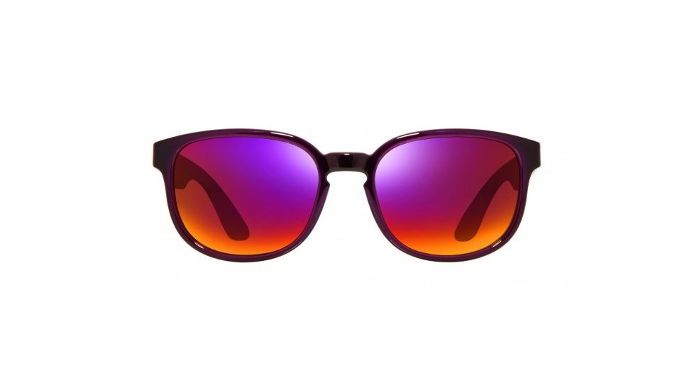 Revo Kash Single Vision Prescription Sunglasses, Violet Sunset/Magent Frame, Polarized, RE 1028 06 SPSV