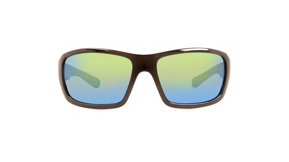 Revo Straightshot Progressive Prescription Sunglasses, Crystal Brown/Black Frame, Polarized, RE 1005 02 GNPR