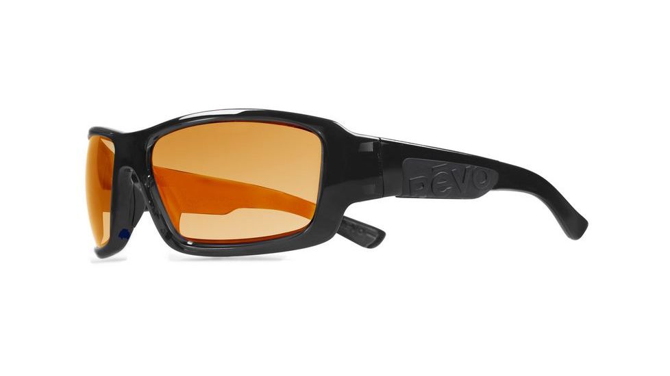 Revo Straightshot Progressive Prescription Sunglasses, Crystal Black/Black Frame, Open Road Lens, Polarized-RE1005-01ORPR