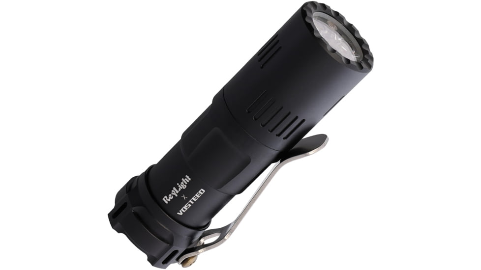 ReyLight Vosteed Rook Flashlight Black, RLRKALXBK
