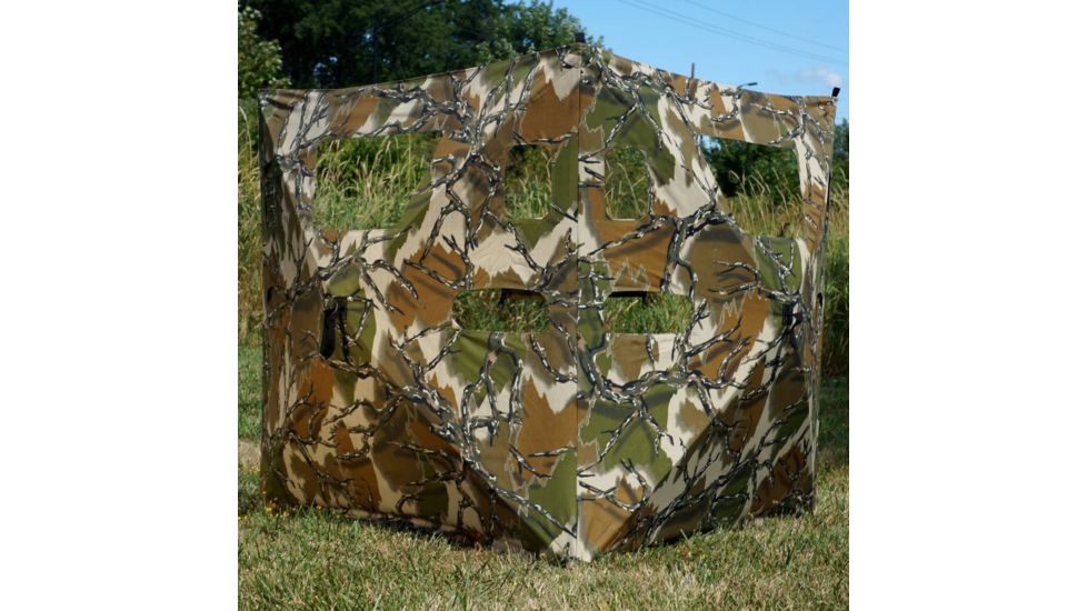 Rhino Blinds Cut N Run 2-Panel Blind, Mossy Oak Breakup Country, CRC-105
