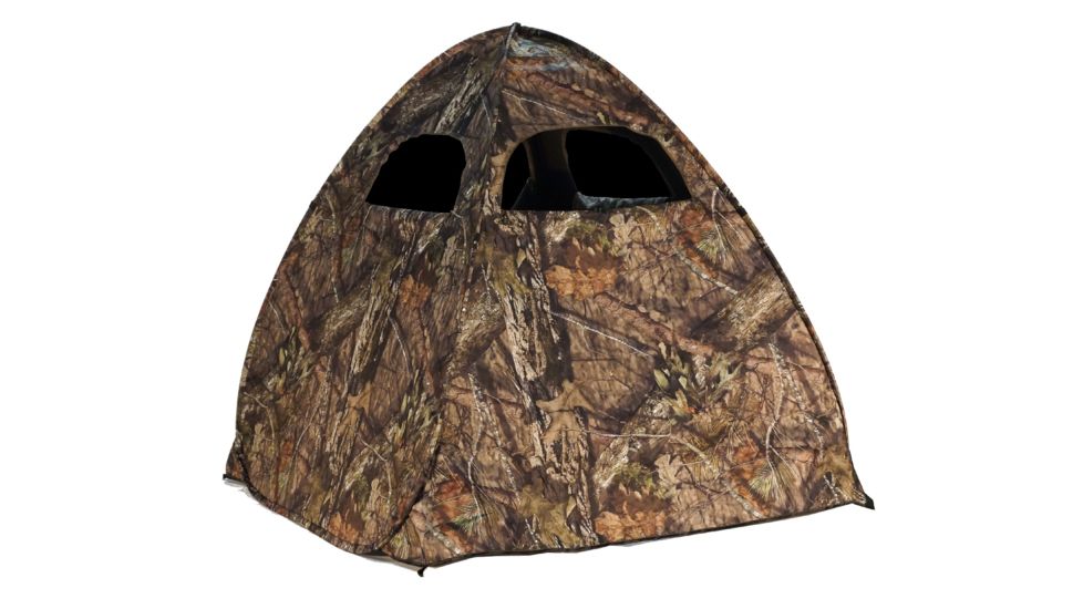 Rhino Blinds Rhino-50 Hunting Ground Blind Hunting Acc, Mossy Oak Break Up Country, 58 in x 58 in x 57 in R50-MOC