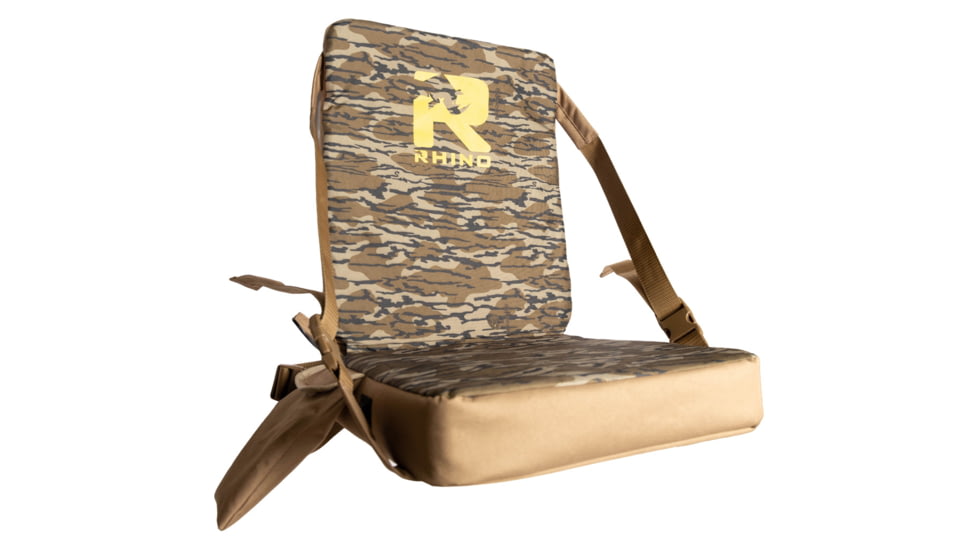 Rhino Blinds Heated Cushion with Power Bank, Camo, RC-1085