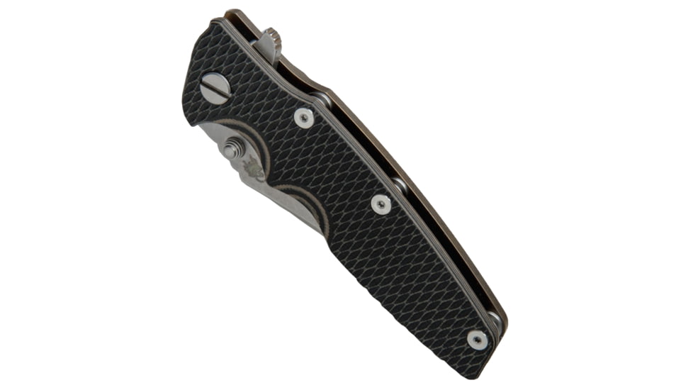 Rick Hinderer Knives Eklipse Gen2 Bowie SW, Stonewash Bronze, G10, K40342SGSBR