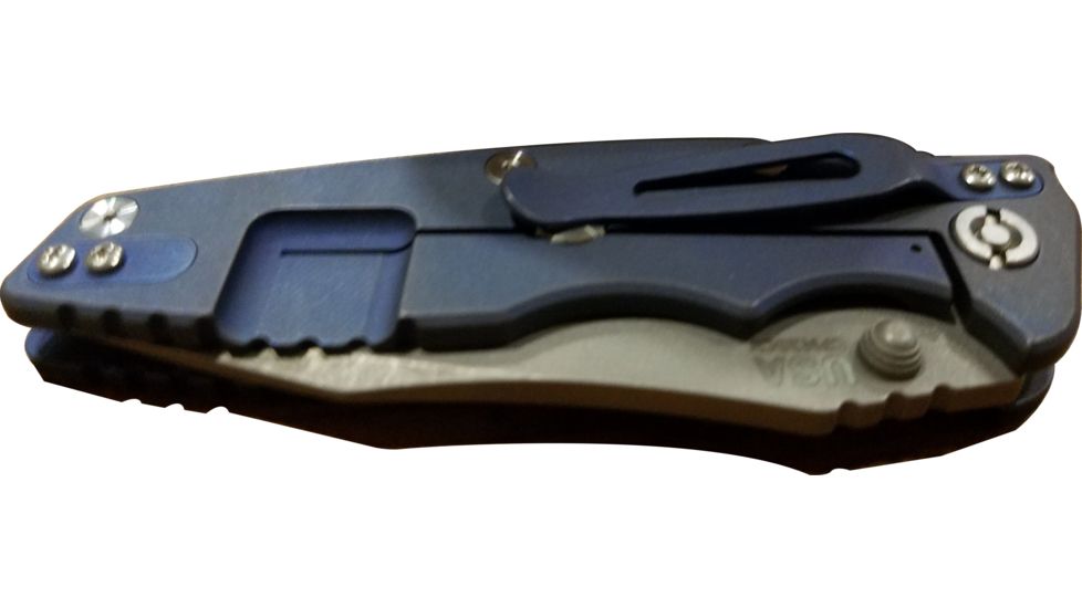 Rick Hinderer Knives Eklipse Gen2 Tanto WF, Battle Blue, G10, K40042SGWBL