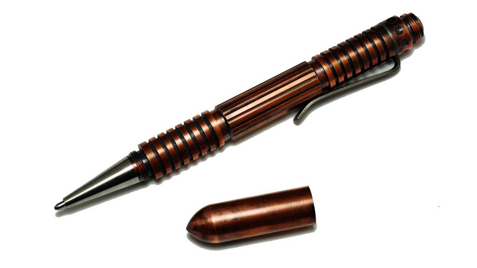 Rick Hinderer Knives Extreme Duty Pen, Copper, Stonewash, P5802006TD