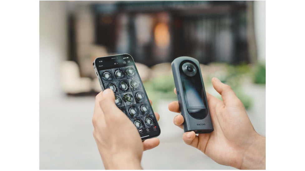 Ricoh Theta X 360 Digital Camera, Grey, 910844