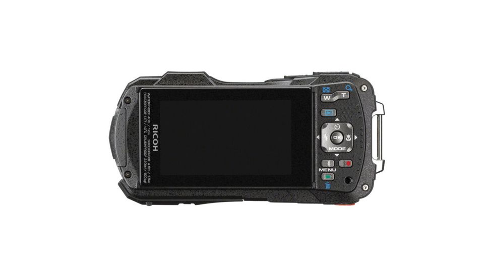 Ricoh WG-30W Digital Camera-16MP 1/2.3 Backlit CMOS Sensor, Vermilion Red 4608