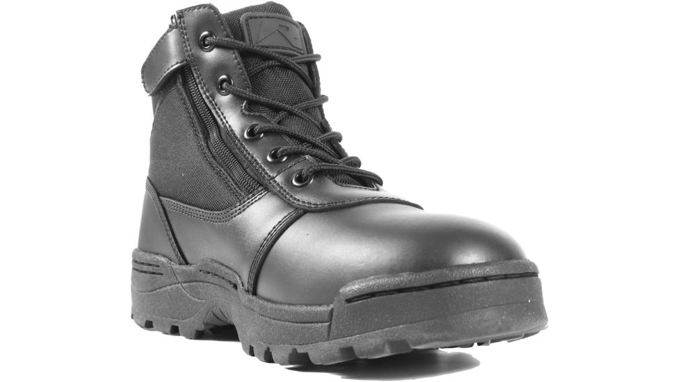 Ridge Outdoors 4205CTZ Dura-Max Mid Zipper Composite Boot, Black, 6W 4205CTZ6.0W