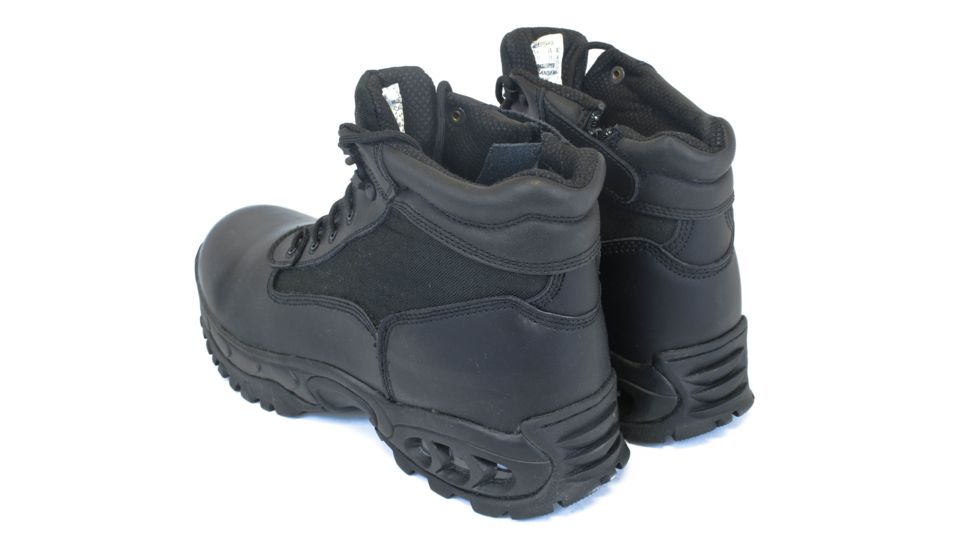 Ridge Outdoors 8003 Mid Side Zip Boot, Black, 15W 8003-15.0W
