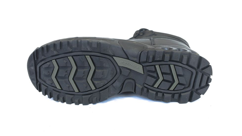 Ridge Outdoors 8003 Mid Side Zip Boot, Black, 15W 8003-15.0W