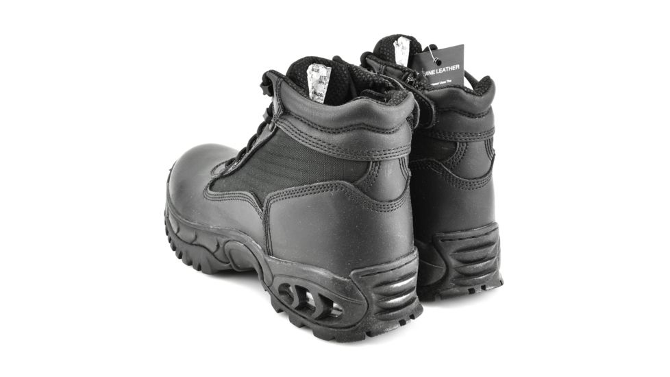 Ridge Outdoors 8003 Mid Side Zip Boot, Black, 7W 8003-7.0W