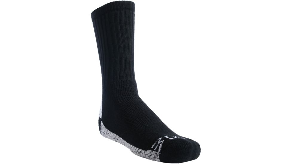 Ridge Outdoors CoolMax Duty Socks, Black, 10-13 110
