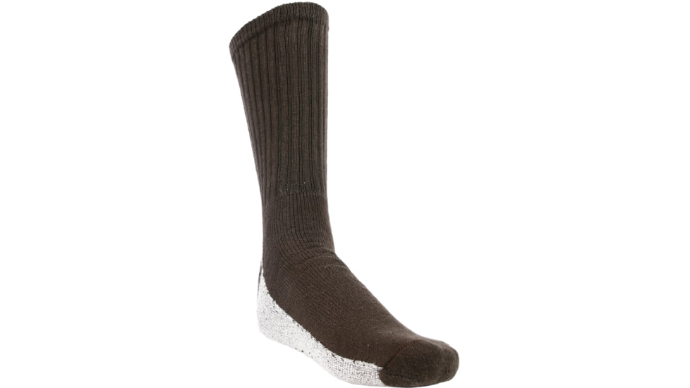 Ridge Outdoors CoolMax Duty Socks, Brown, 10-13 111