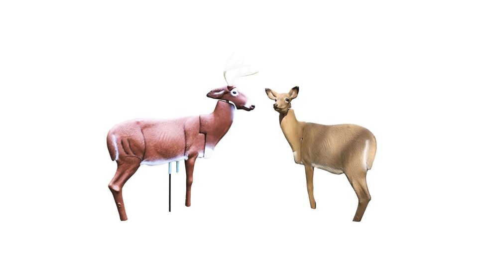 Rinehart Decoy Combo Buck and Doe, Brown 1001348