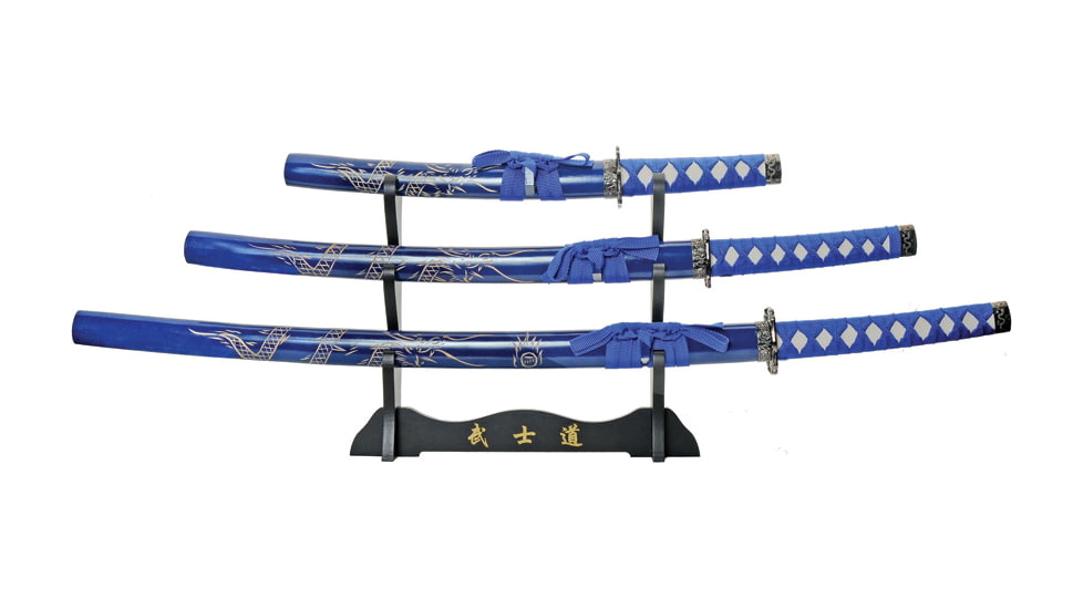 Rite Edge 3pc Dragon Sword Set Blue