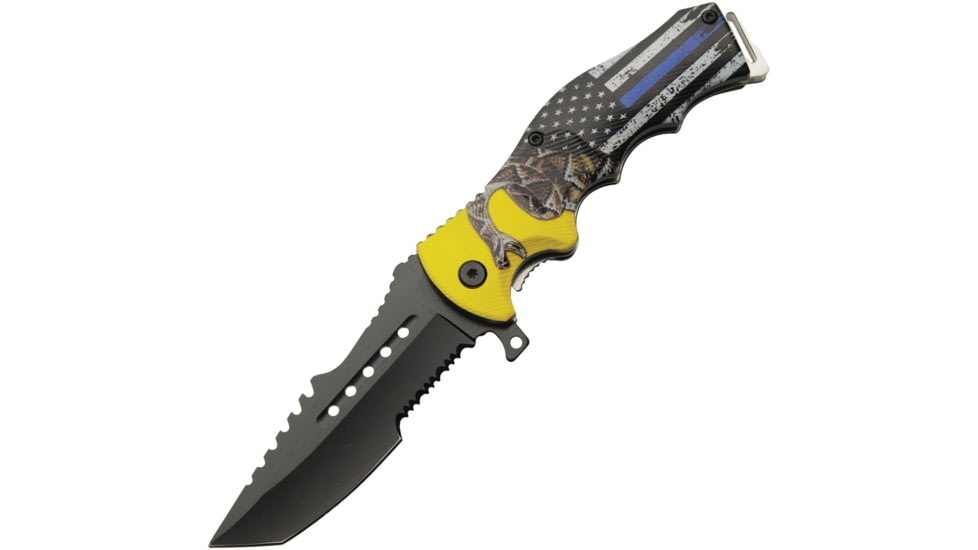 Rite Edge Police Patriot Linerlock A/O