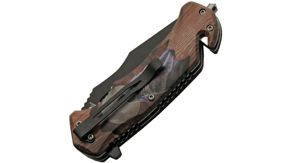 Rite Edge Wildlife Linerlock AO Wolf A/O