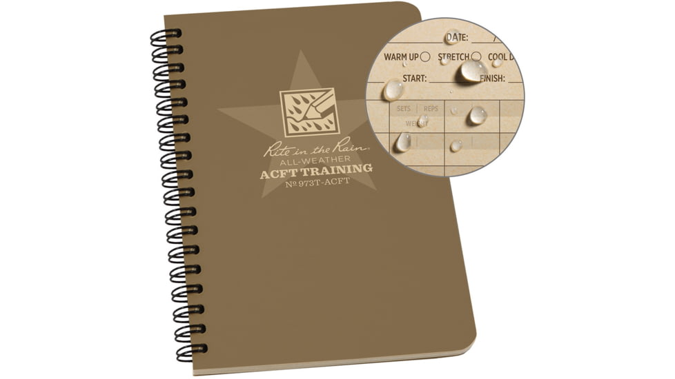 Rite in the Rain ACFT Physical Fitness Journal