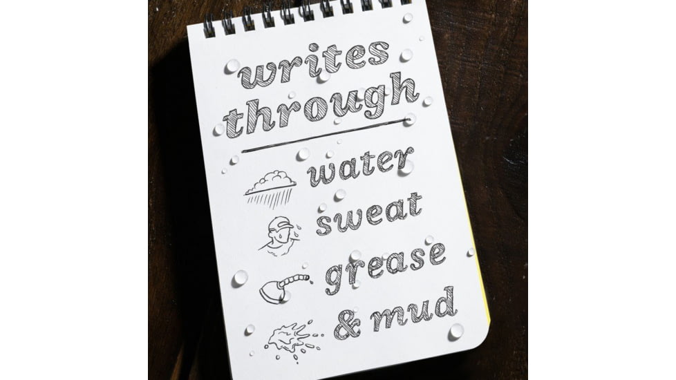 Rite in the Rain All-weather Pen - Orange, Plastic W/ Clip-black Ink - OR93