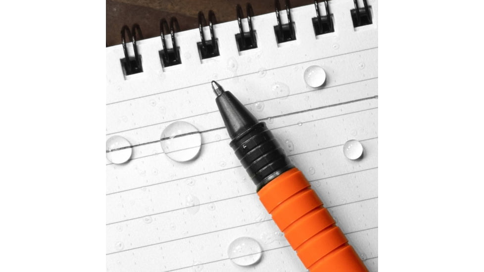 Rite in the Rain All-weather Pen - Orange, Plastic W/ Clip-black Ink - OR93