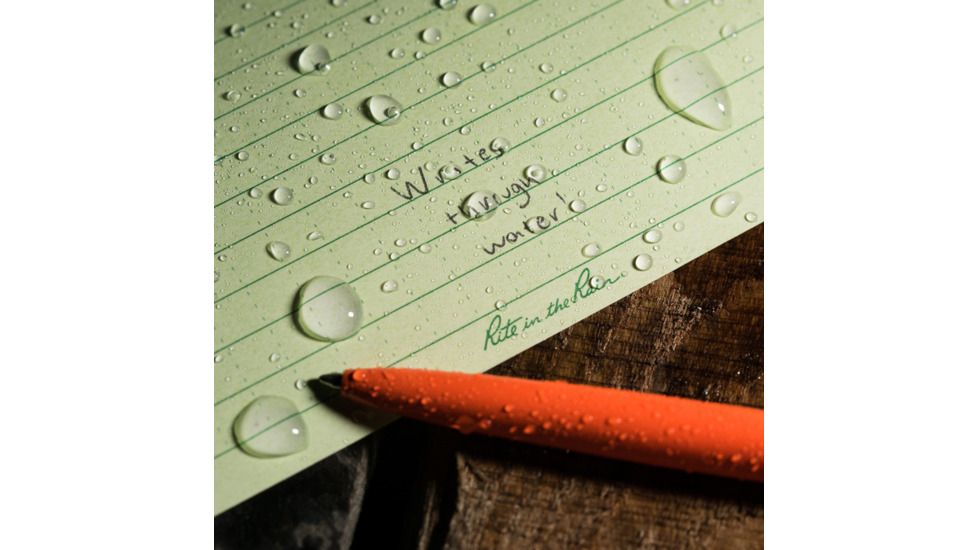 Rite in the Rain All Weather Pen - Orange W/ Black Ink, Orange, 5.25 OR97