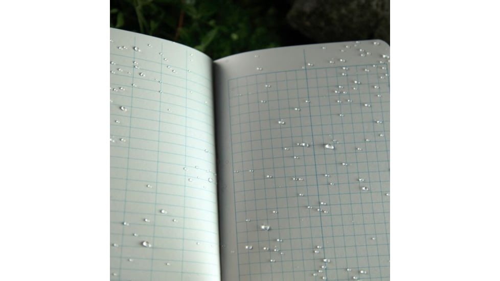 Rite in the Rain Bound Book,Poly Cover,4 3/4x7 1/2in,Field,Yellow 350