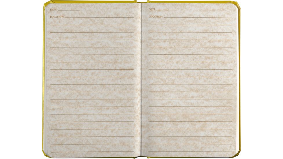 Rite in the Rain BOUND BOOK - TRAVEL JOURNAL, Yellow, 4 1/4 x 6 3/4 180