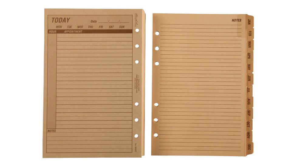 Rite in the Rain CALENDAR PACK - DAILY, Tan, 4/5/8 x 7 9260D