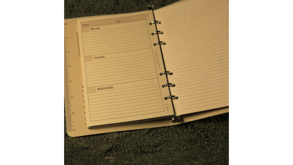 Rite in the Rain CALENDAR PACK - WEEKLY, Tan, 4/5/8 x 7 9260W