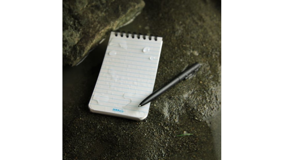Rite in the Rain Durarite Top Spiral Notebook,3x5in,White 635