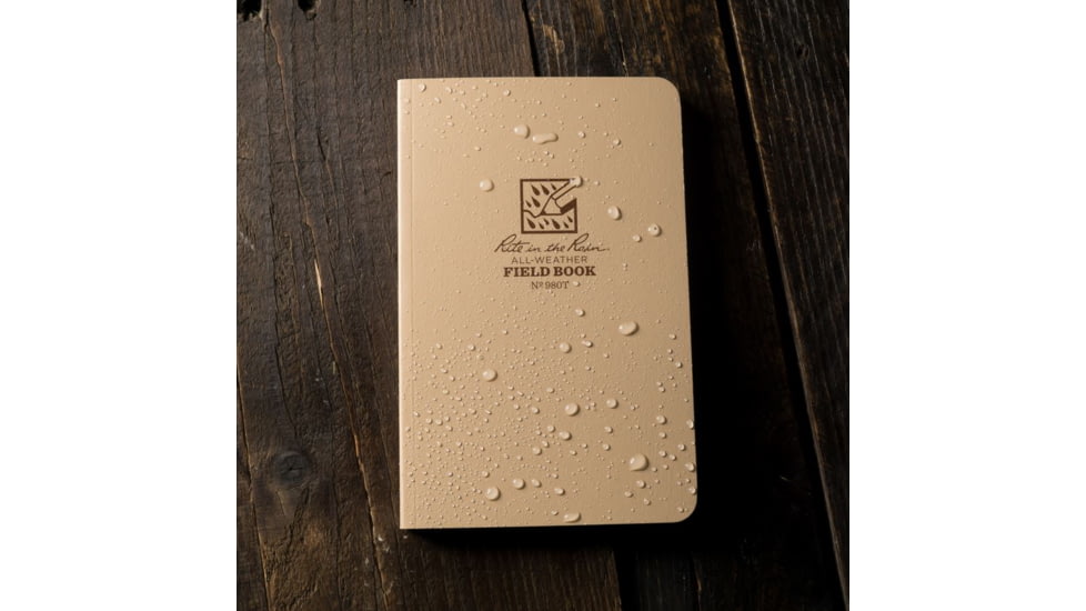 Rite In The Rain Field Book - Tan, 4 5/8 X 7 1/4 980T