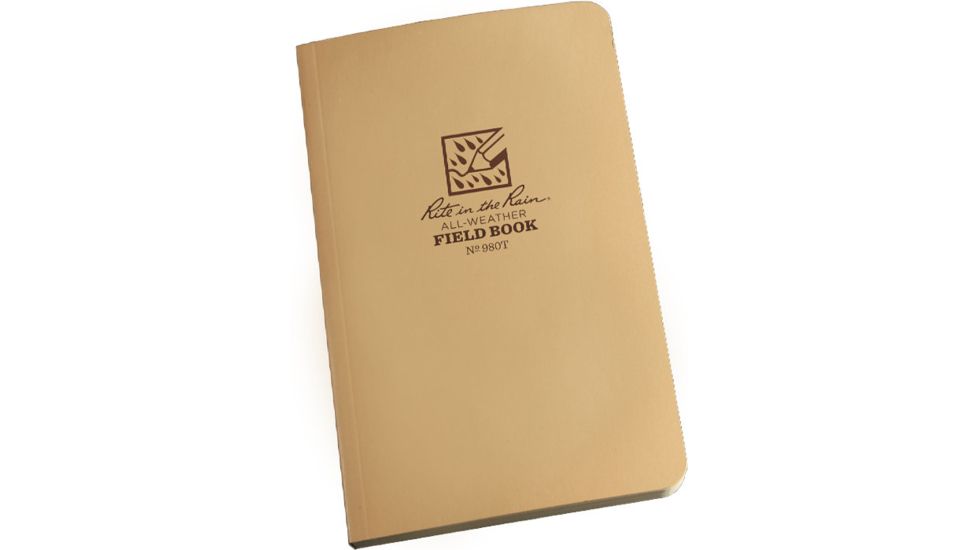 Rite in the Rain FIELD BOOK - TAN, Tan, 4 5/8 x 7 1/4 980T