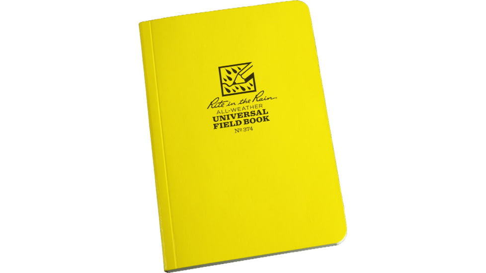 Rite in the Rain FIELD FLEX BOUND - UNIVERSAL, Yellow, 4 5/8 x 7 1/4 374