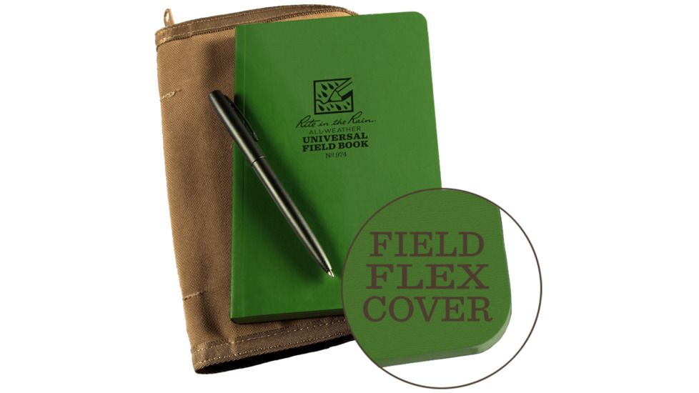 Rite in the Rain Field Flex - Green Kit , Green, 4 5/8 x 7 974-KIT