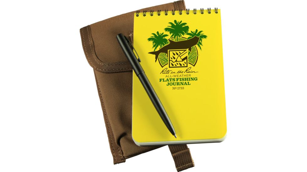 Rite in the Rain FLAT'S FISHING KIT, Yellow, 4 x 6 1733-KIT