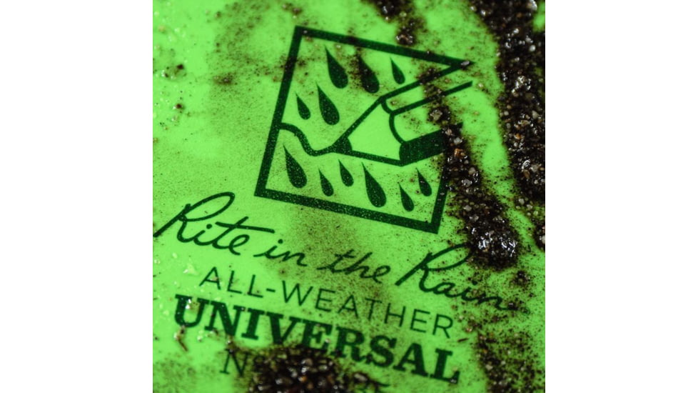 Rite in the Rain Hi-Vis Top Spiral Notebook, 3in x 5.25in x 0.38in, 100 Pages/50 Sheets, HV935