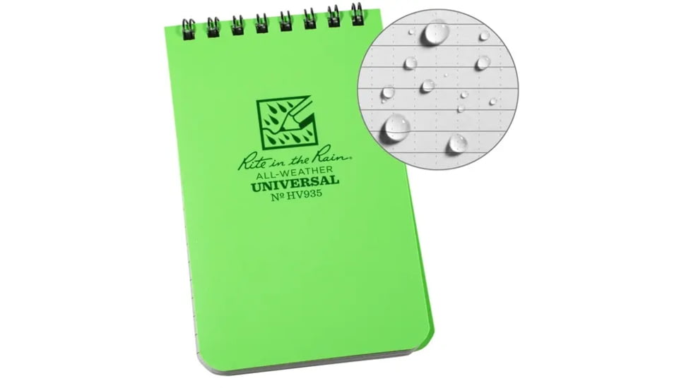 Rite in the Rain Hi-Vis Top Spiral Notebook