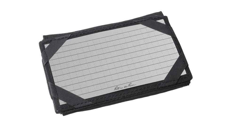 Rite in the Rain Index Card Wallet,Black Cordura, C991B