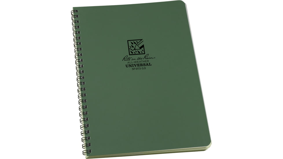 Rite in the Rain Large Side Spiral Green