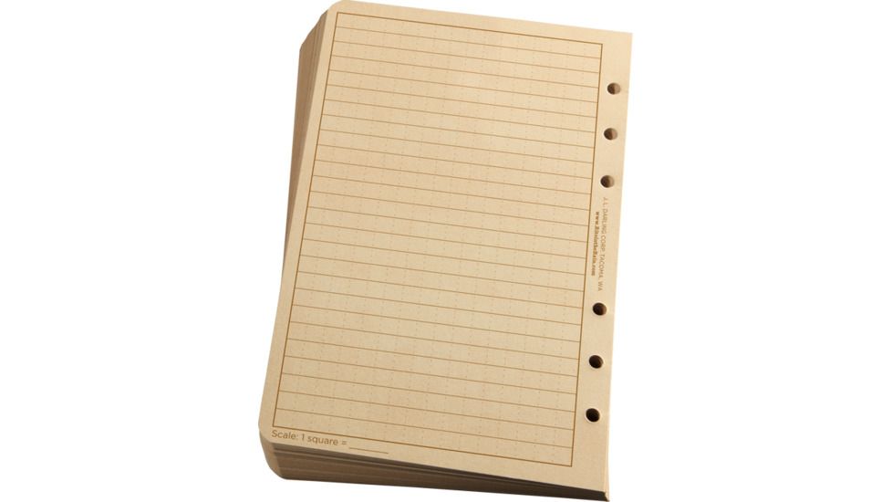 Rite in the Rain LOOSE LEAF - TAN - CALL FOR FIRE, Tan, 4 5/8 x 7 922T