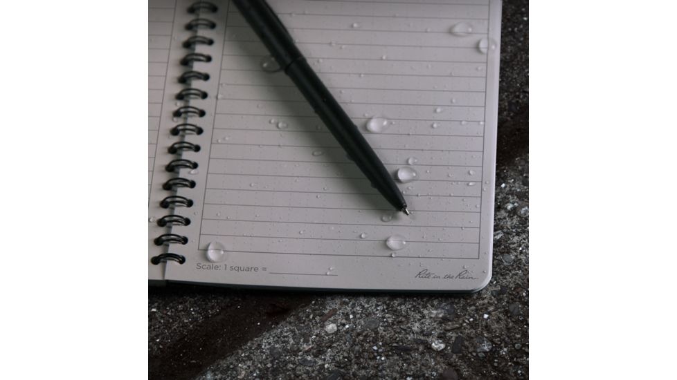 Rite in the Rain Maxi-Side Spiral - Black, Black, 8 1/2 x 11 773-MX