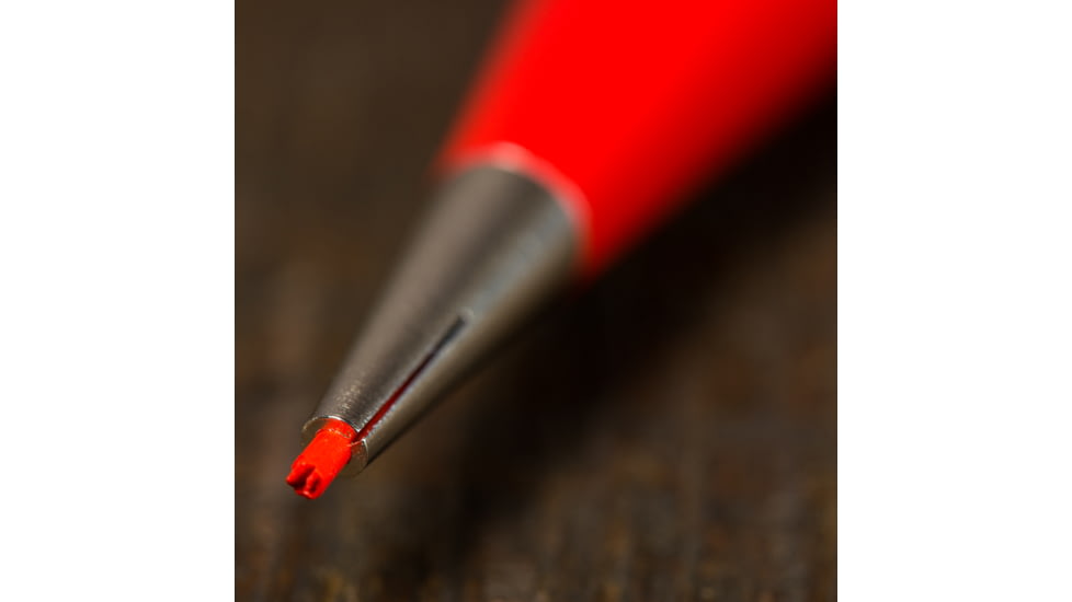 Rite in the Rain Mechanical Pencil,5.75in,Red,1.1mm Red Lead w/7 Leads and 2 Extra Erasers RD99