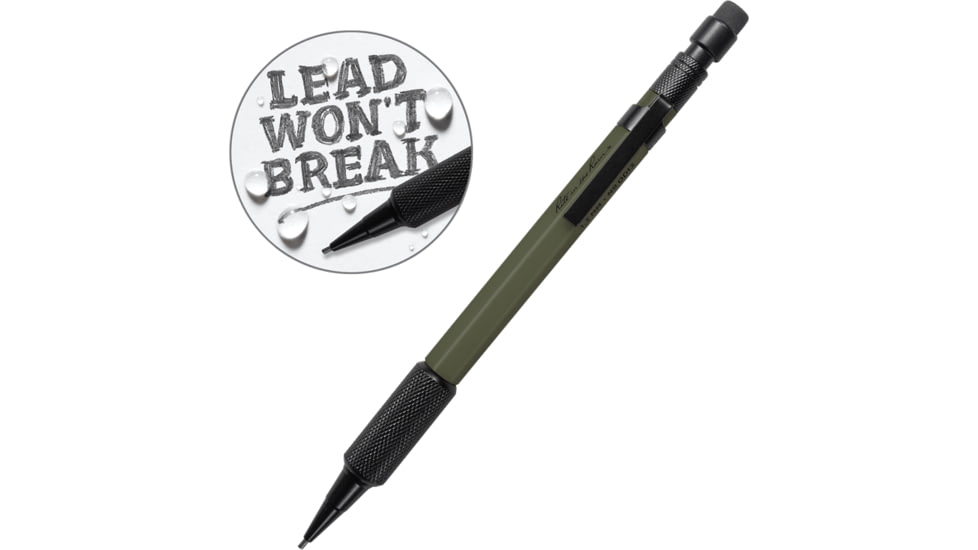 Rite in the Rain Mechanical Pencil, Black Lead, Olive Drab, OD13