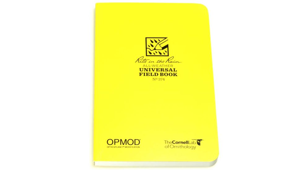 Rite in the Rain FIELD FLEX BOUMD - OPMOD / Cornell University, Yellow, 4 5/8 x 7 1/4 R-307