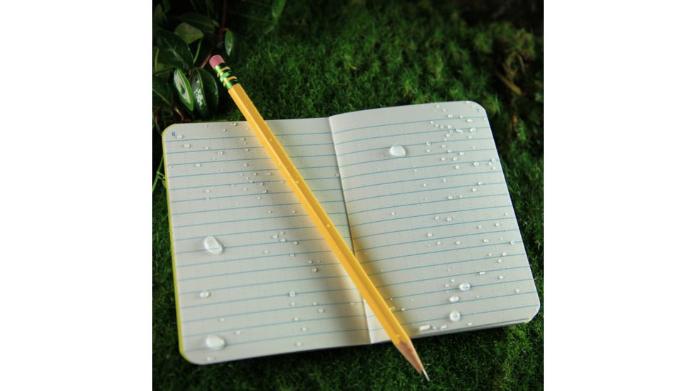 Rite in the Rain STAPLED MINI-NOTEBOOK - UNIVERSAL, Yellow, 3 1/4 x 4 5/8 371-M