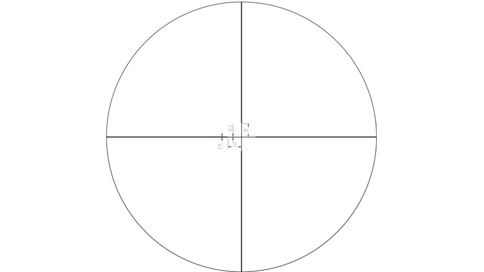 Riton Optics 3 Primal 3-9x40mm, Second Focal Plane, MOA, Black, 3P39AS23