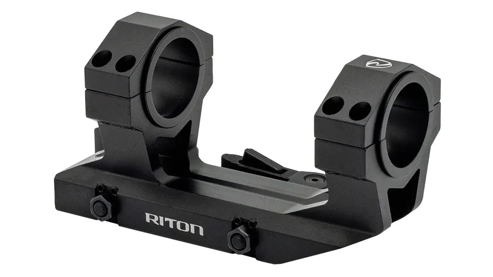 Riton Optics 34mm QD Cantilever Riflescope Mount, Black, X34QD