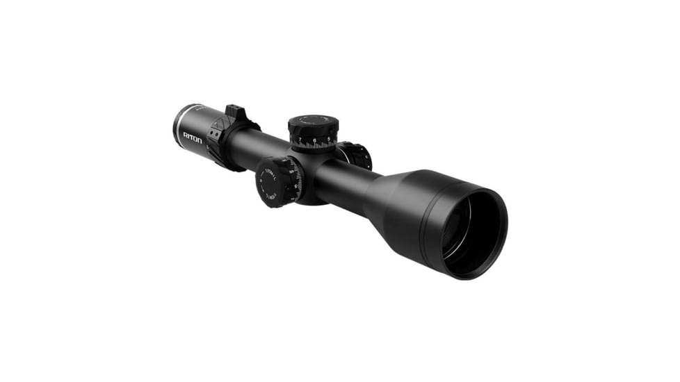 Riton Optics 7 Conquer 3-24x50mm Rifle Scope, 34mm Tube, First Focal Plane, ODEN Illuminated, Mil Red, Black, 7C324LFI23