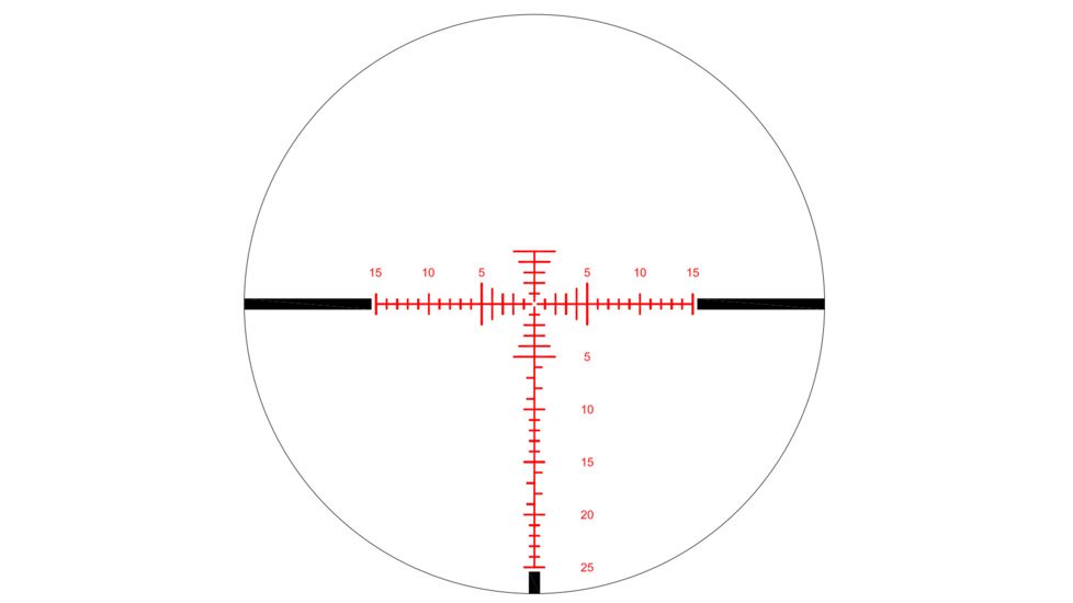 Riton Optics X7 Conquer Rifle Scope, 3-24x50mm, 34mm Tube, Second Focal Plane, G7 Reticle, Anodized, Black, Red, 7C324AFI